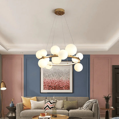 Suspension Luminaire Boule Design Minimaliste