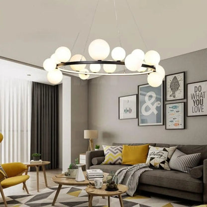 Suspension Luminaire Boule Design Minimaliste