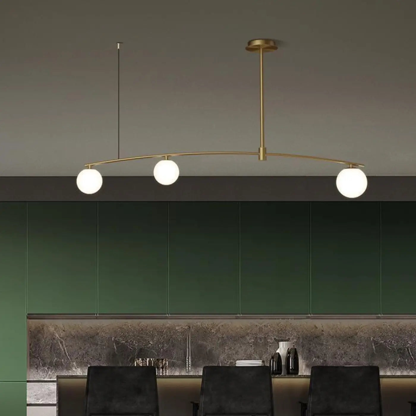 Suspension Boule Verre Design & Moderne