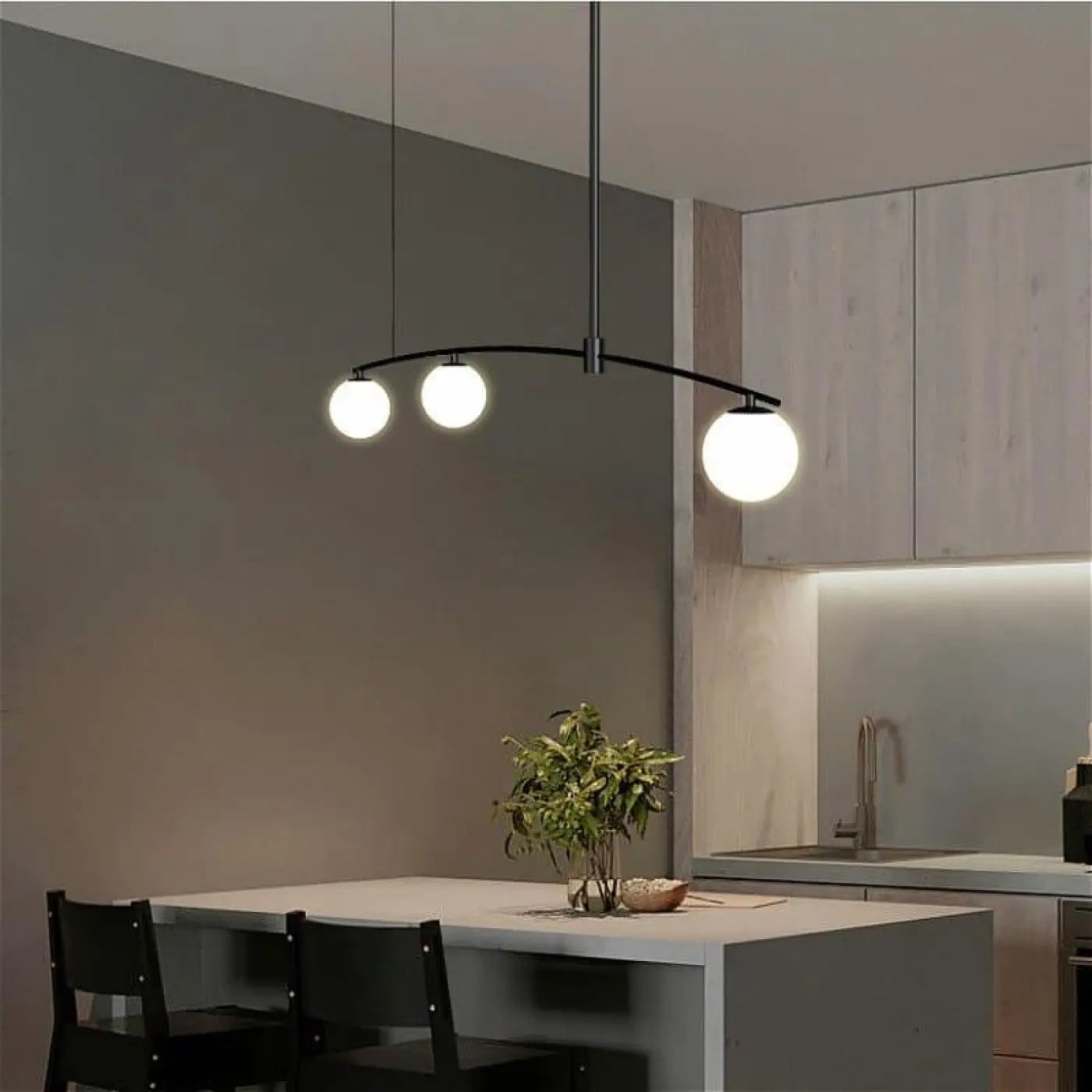 Suspension Boule Verre Design & Moderne