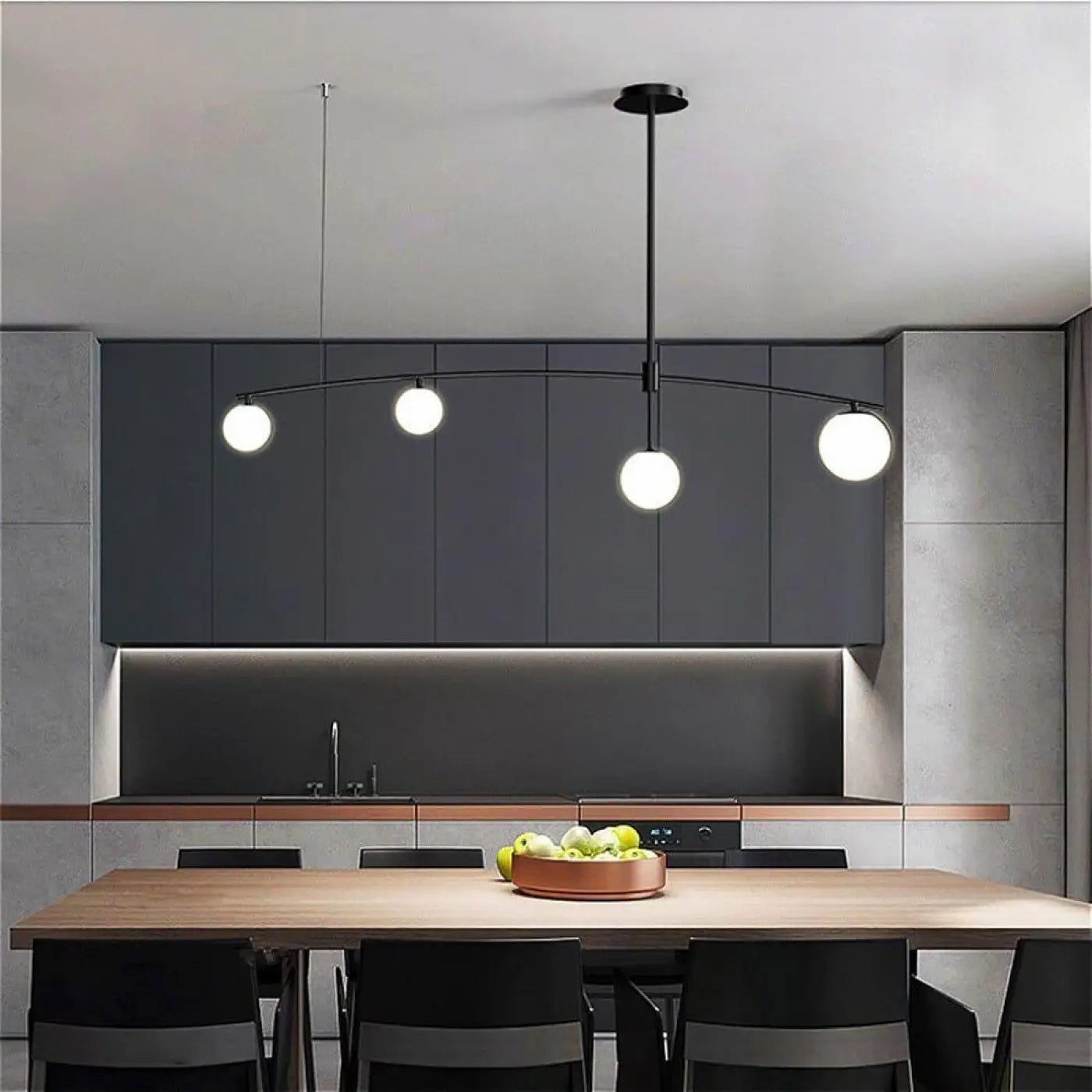 Suspension Boule Verre Design & Moderne