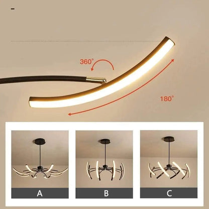 Plafonnier LED Design Moderne & Épuré