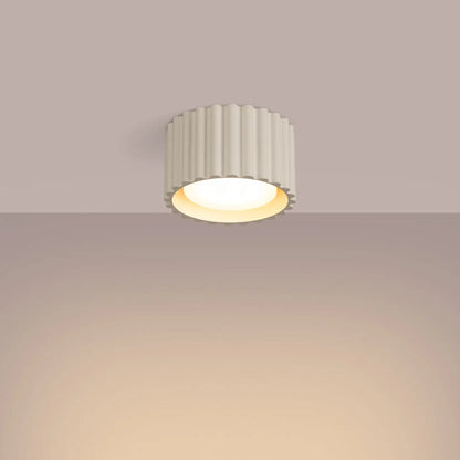 Plafonnier Beige Moderne Douceur Lumineuse