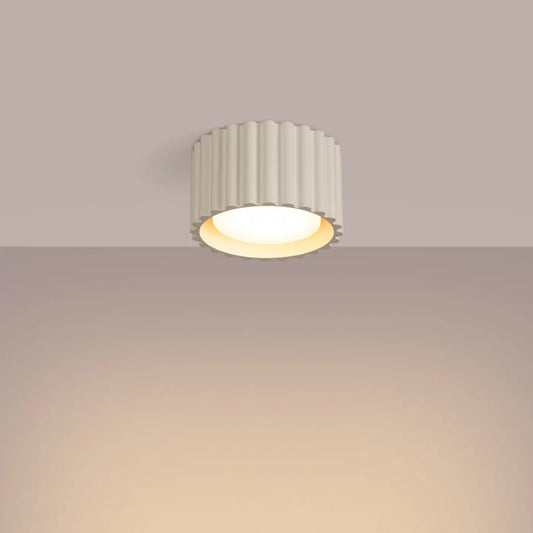 Plafonnier Beige Moderne Douceur Lumineuse