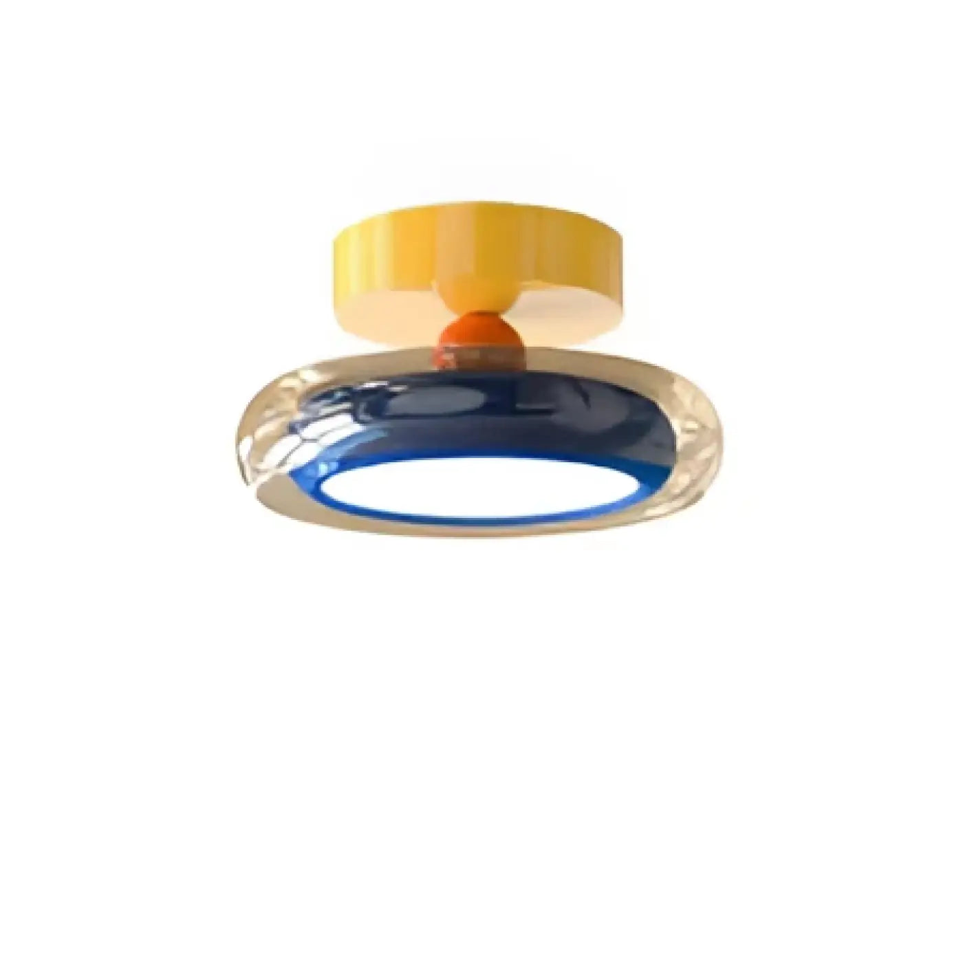 Plafonnier Verre Soufflé Design & Douceur Lumineuse