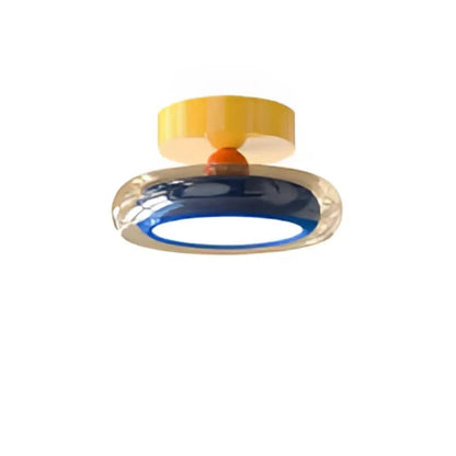 Plafonnier Verre Soufflé Design & Douceur Lumineuse
