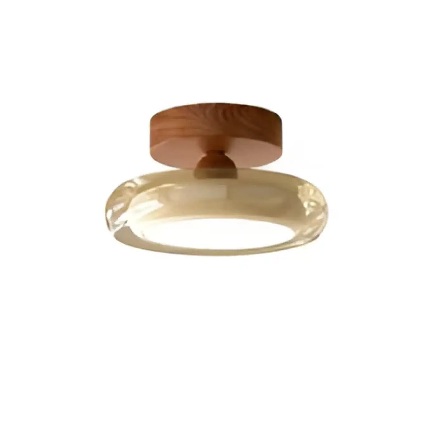 Plafonnier Verre Soufflé Design & Douceur Lumineuse