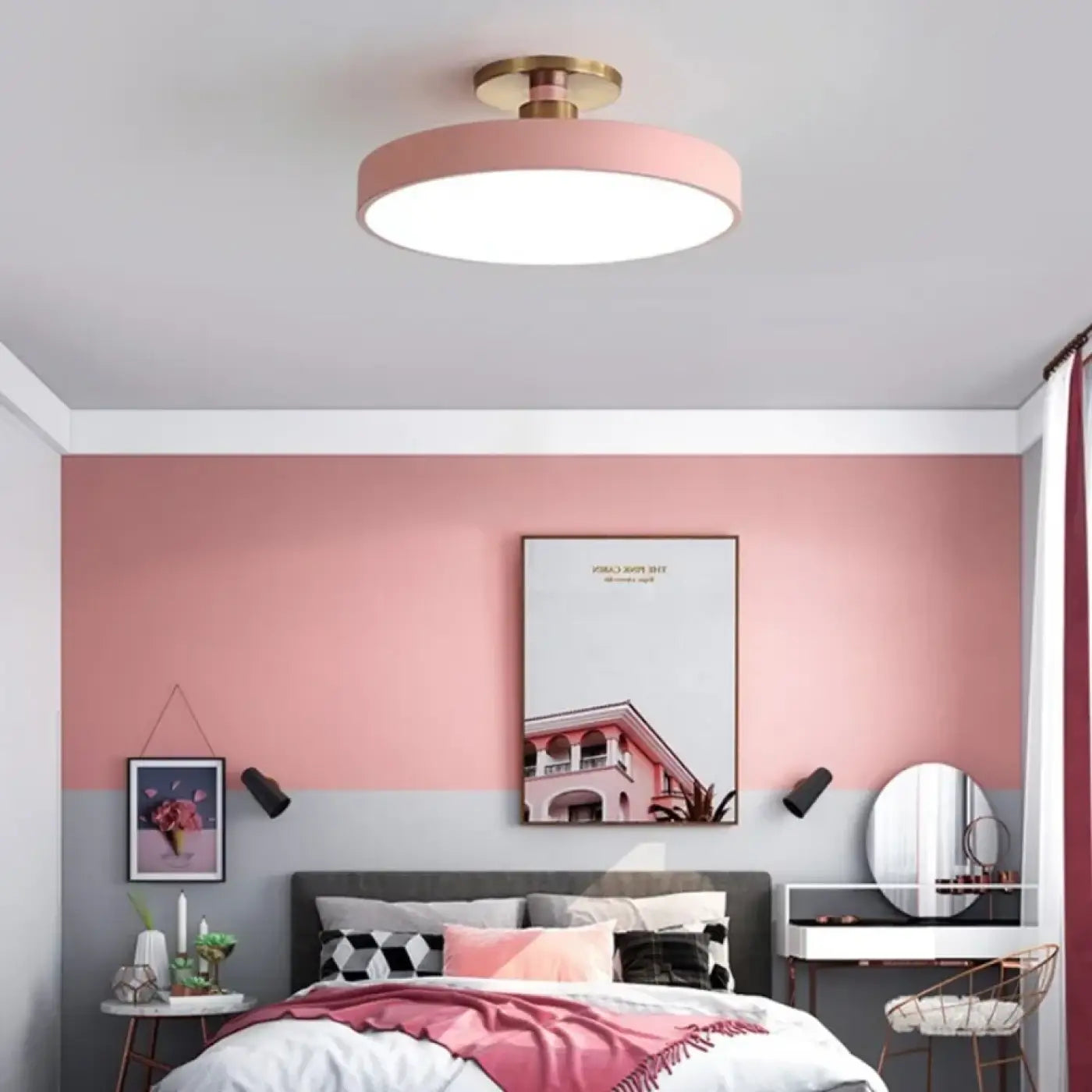 Luminaire Plafonnier Design Macaron Moderne
