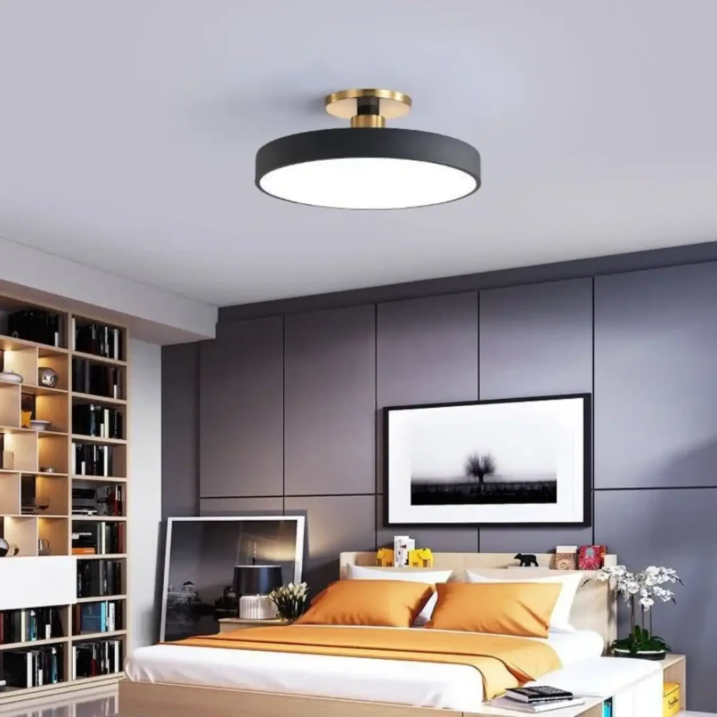 Luminaire Plafonnier Design Macaron Moderne