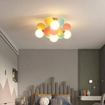 Plafonnier Sphères Lumineuses Design Moderne