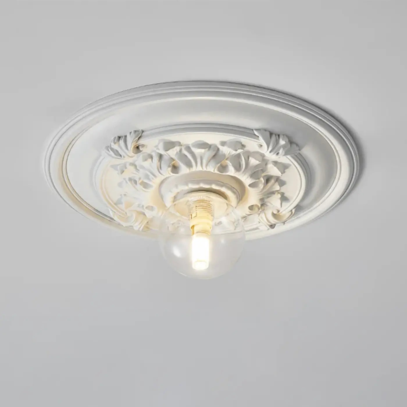 Plafonnier Classique Rosace Décorative