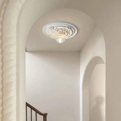 Plafonnier Classique Rosace Décorative