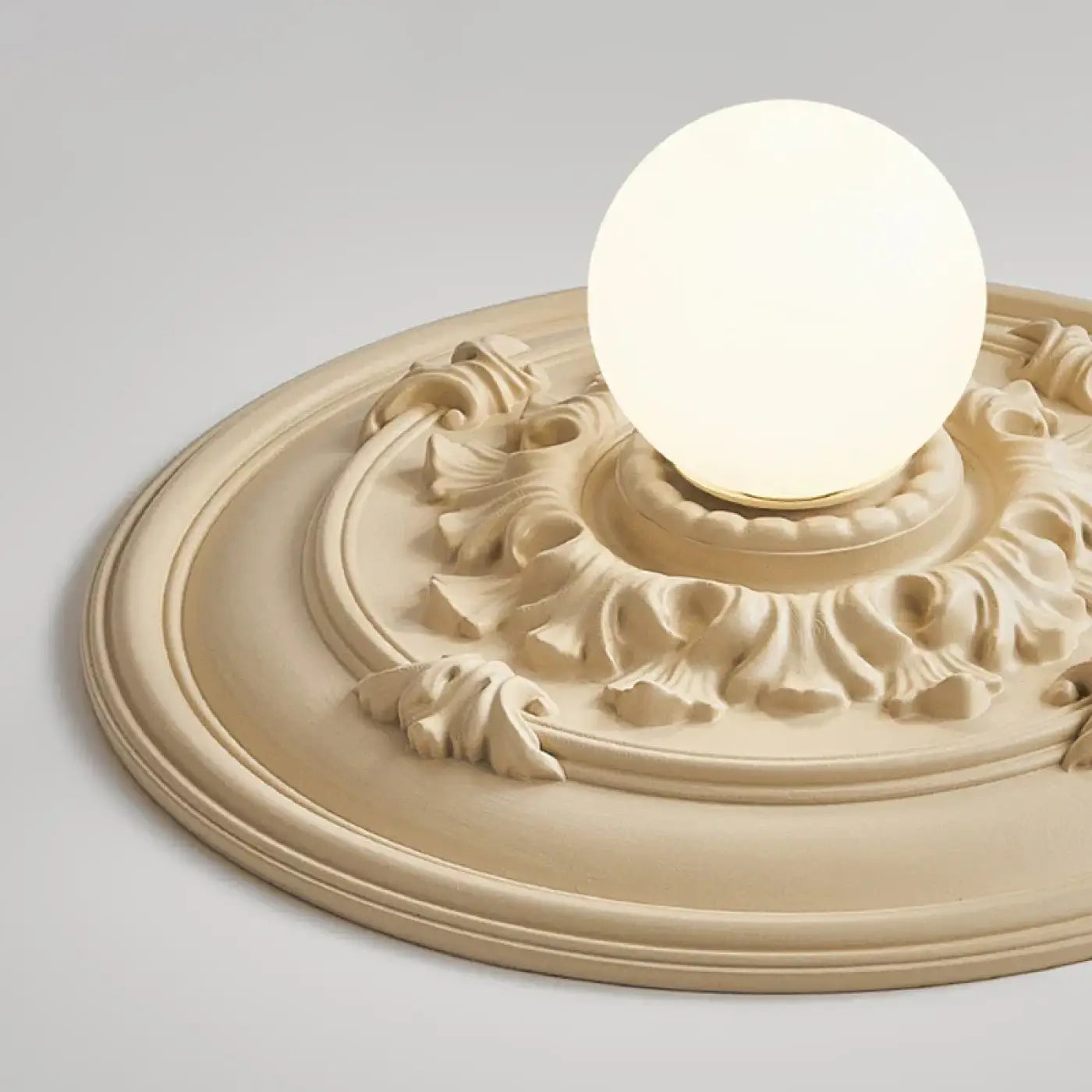 Plafonnier Classique Rosace Décorative