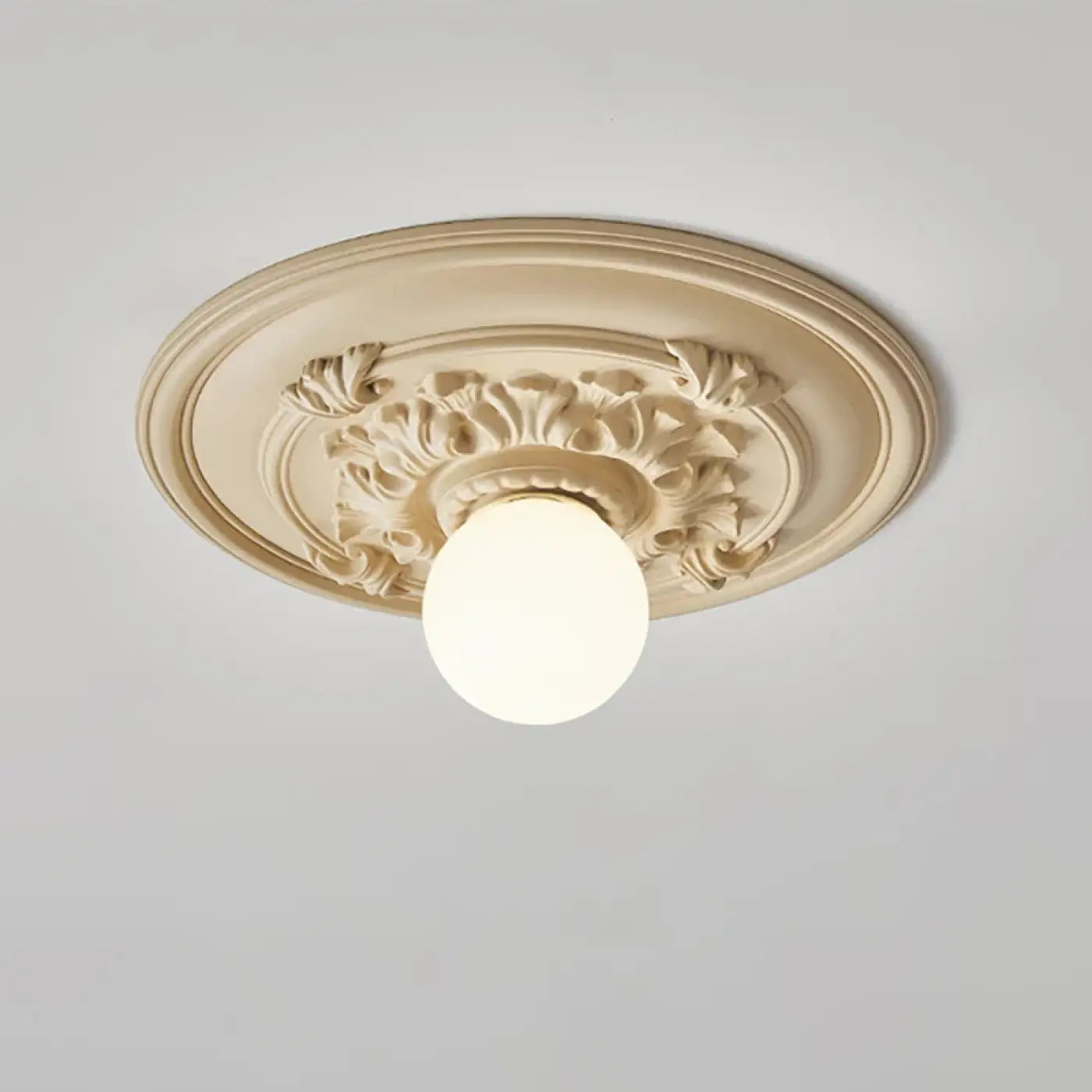 Plafonnier Classique Rosace Décorative