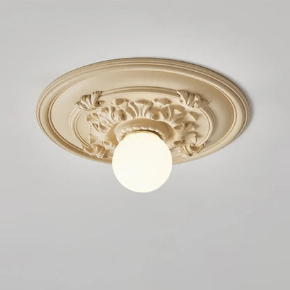Plafonnier Classique Rosace Décorative