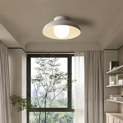 Plafonnier LED Rond Évasé Contemporain