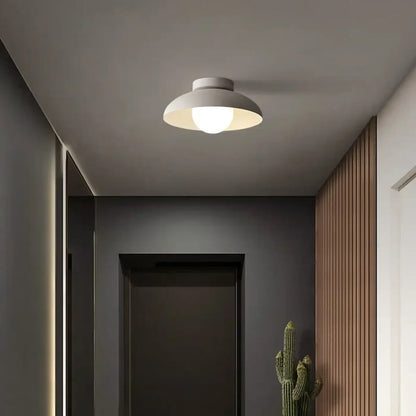 Plafonnier LED Rond Évasé Contemporain
