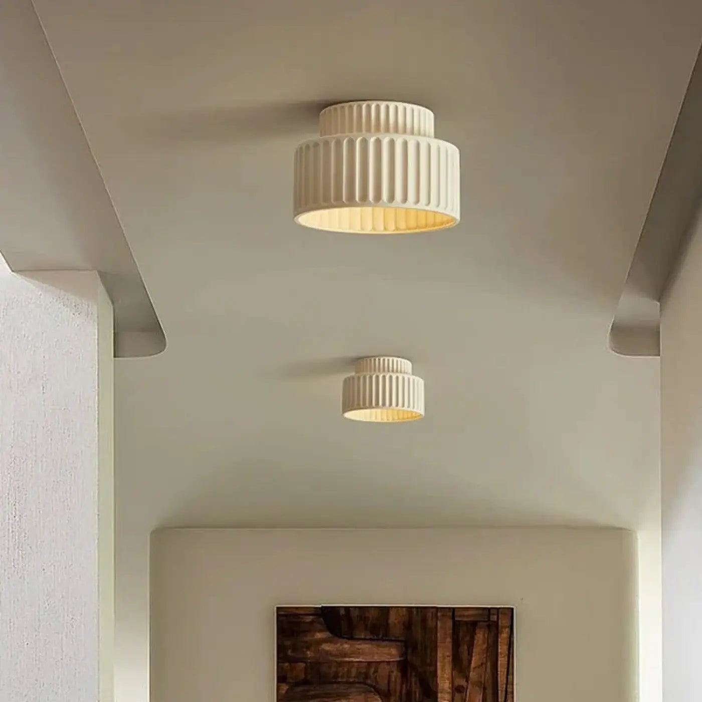 Plafonnier Design Naturel & Contemporain