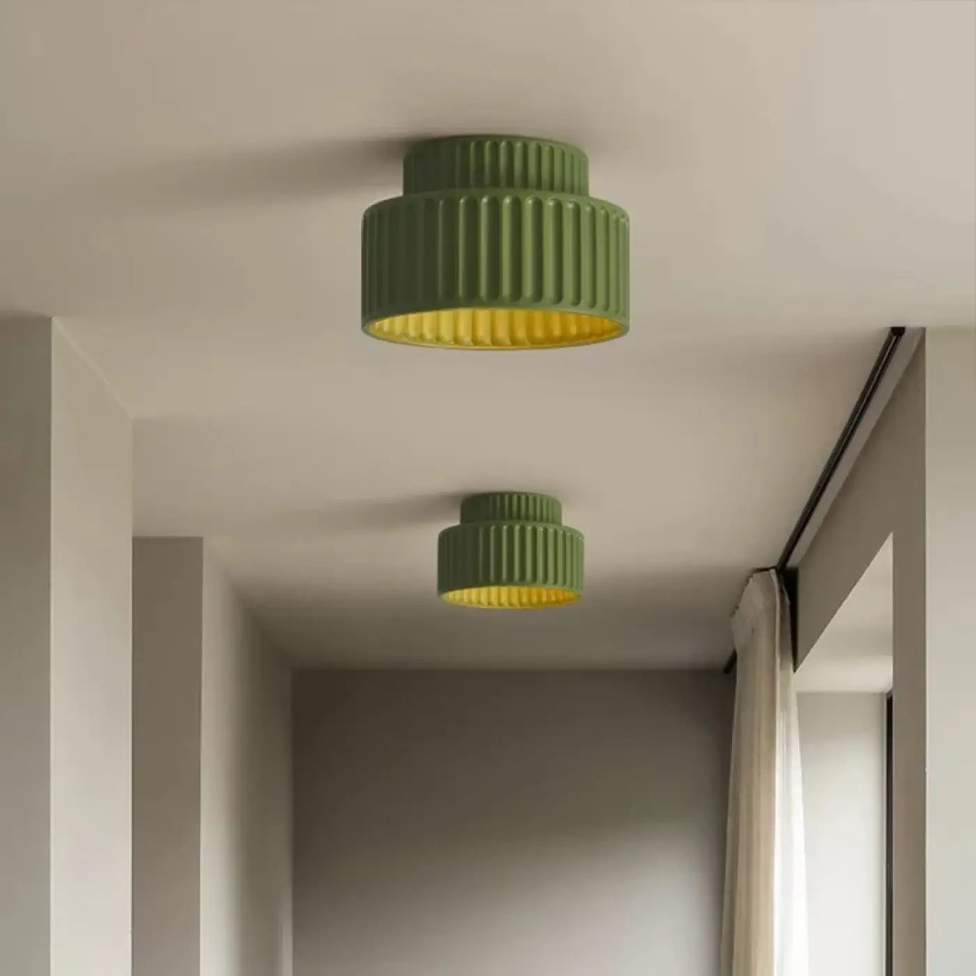 Plafonnier Design Naturel & Contemporain