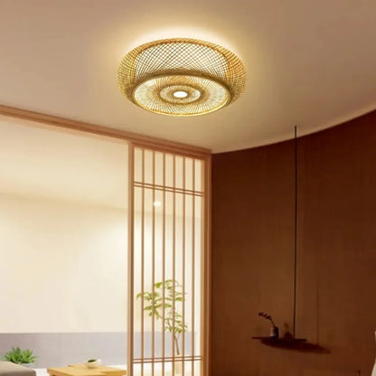 Plafonnier Tissé LED Design Lumineux