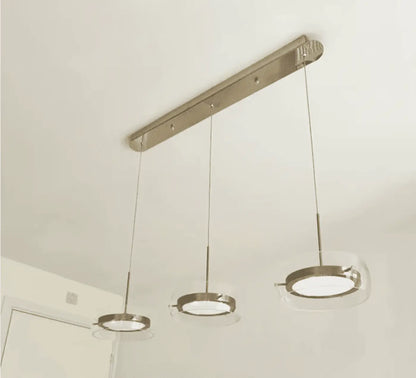 Suspension Luminaire Style Industriel Doré ou Noir