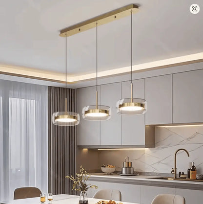 Suspension Luminaire Style Industriel Doré ou Noir