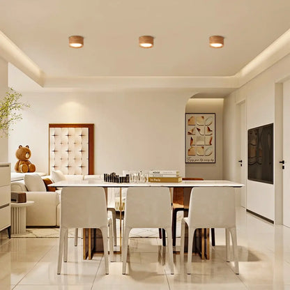 Plafonnier LED Encastré Beige Design Moderne