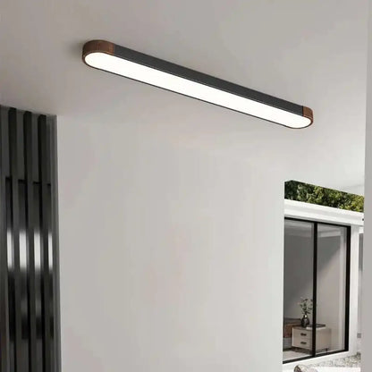 Plafonnier LED Bois Scandinave Minimaliste