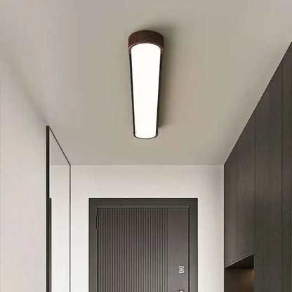 Plafonnier LED Bois Scandinave Minimaliste