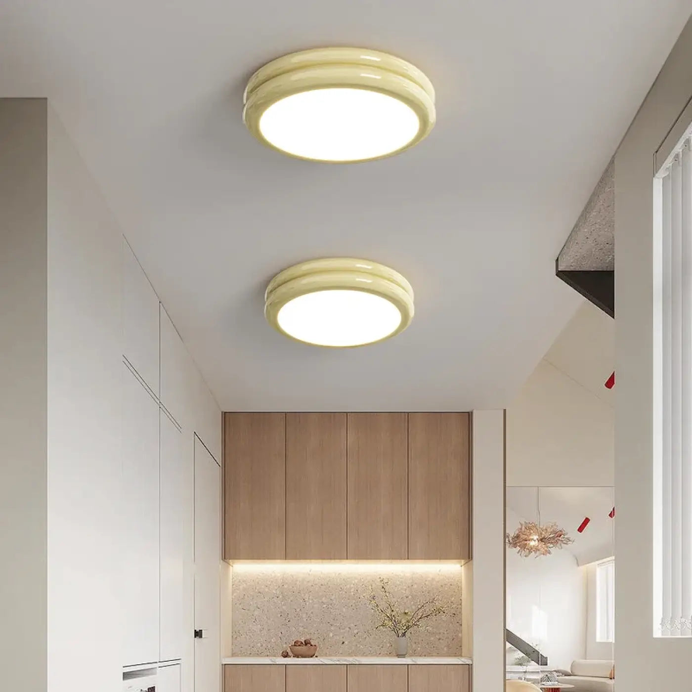 Plafonnier LED Rond Design Minimaliste