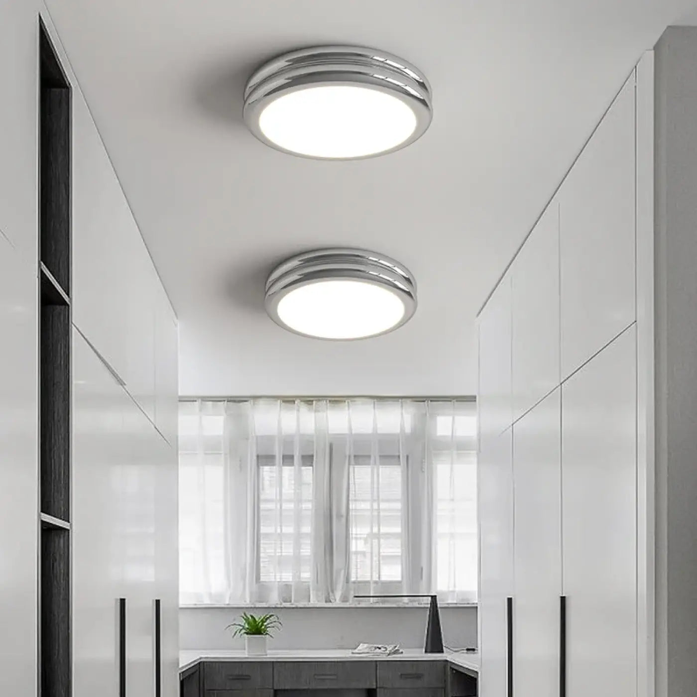 Plafonnier LED Rond Design Minimaliste