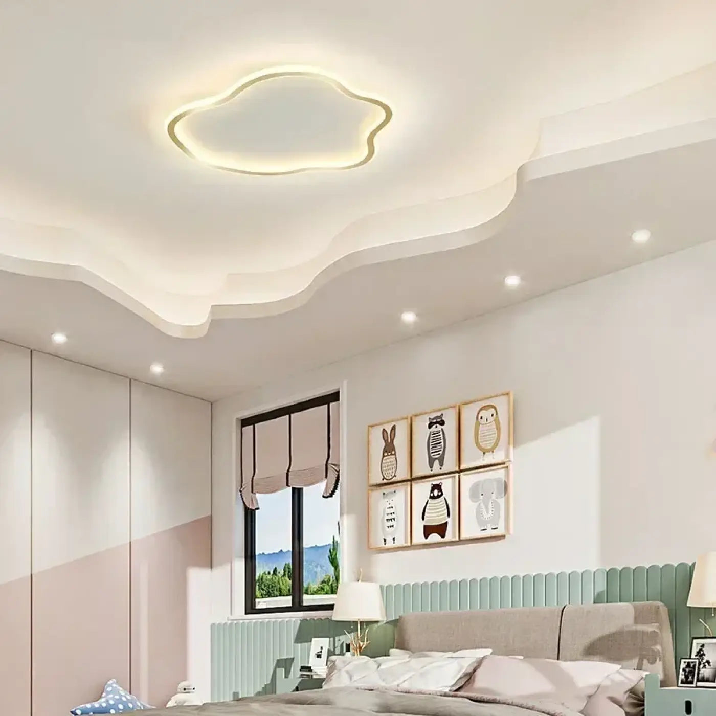 Plafonnier LED Nuage Design