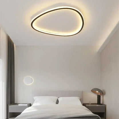 Plafonnier LED Organique Asymétrique Design Contemporain