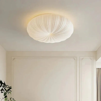 Plafonnier Moderne Verre Blanc Lumineux