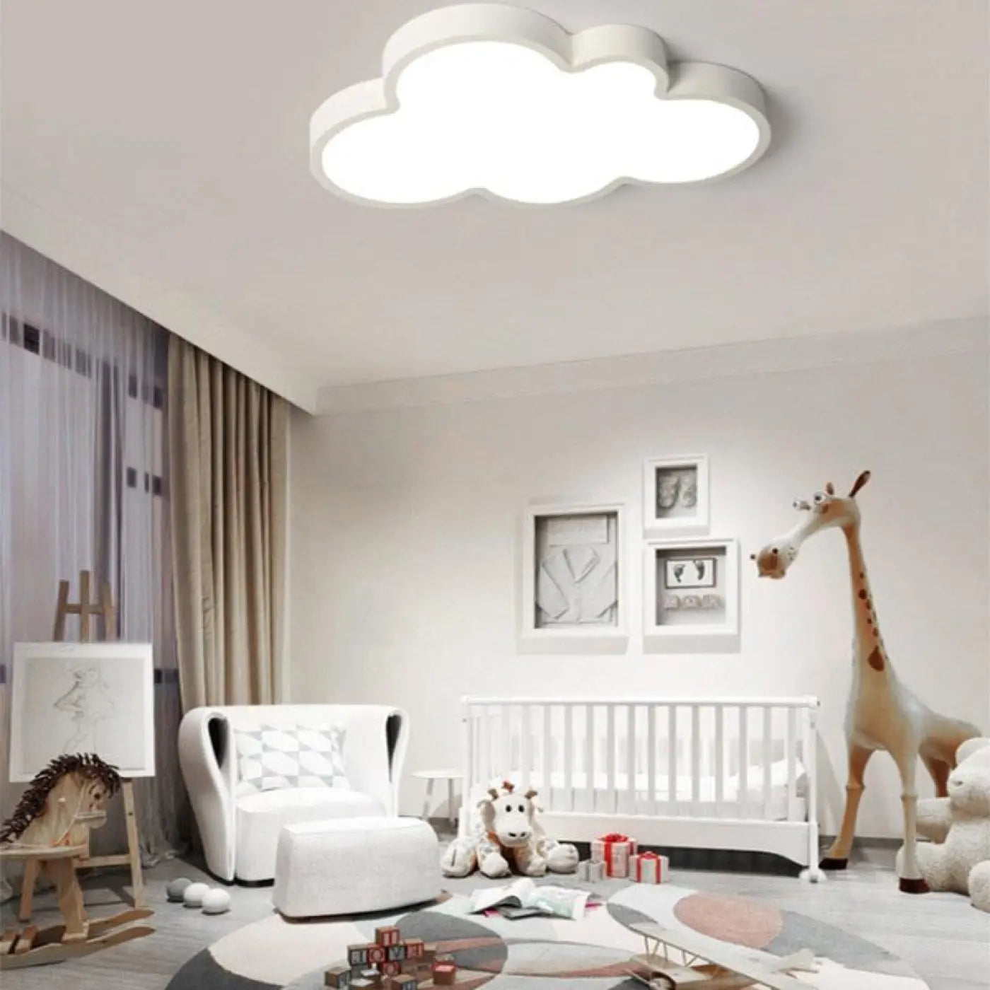 Plafonnier Nuage LED : Douceur Poétique Lumineuse