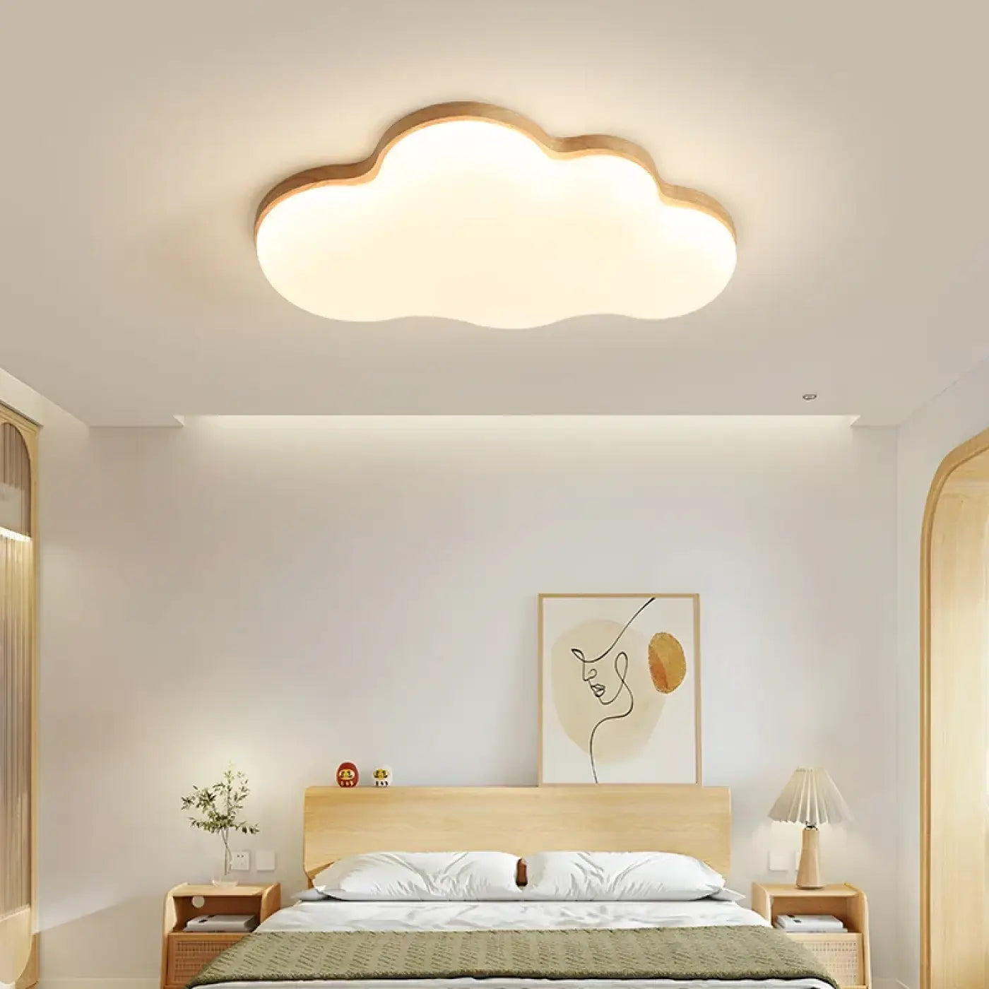 Plafonnier Nuage LED Scandinave Enfant