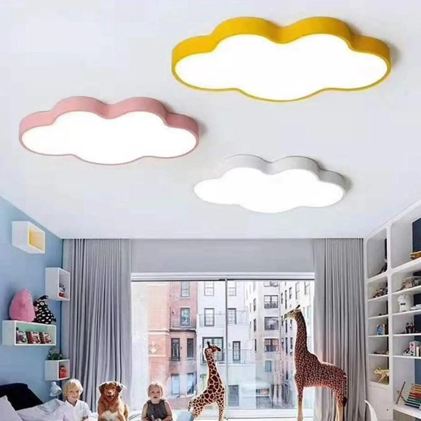 Plafonnier Nuage LED : Douceur Poétique Lumineuse