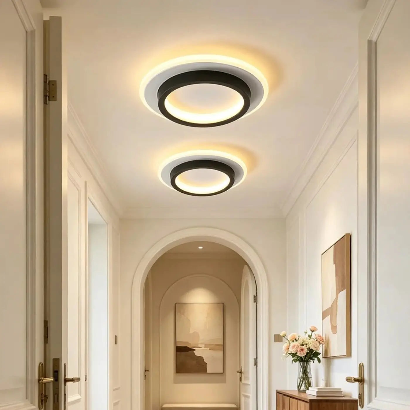 Plafonnier LED Rond Design Moderne