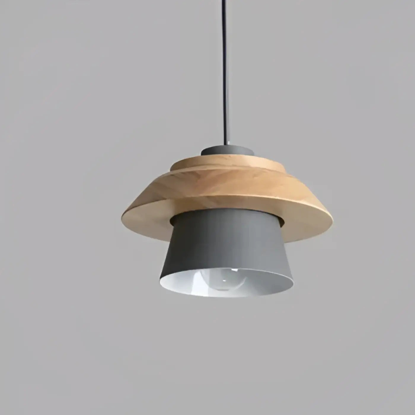 Suspension Luminaire Bois Scandinave Design