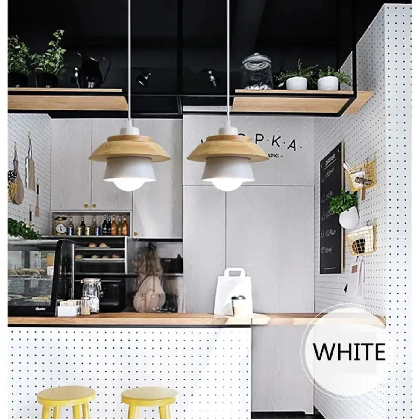 Suspension Luminaire Bois Scandinave Design