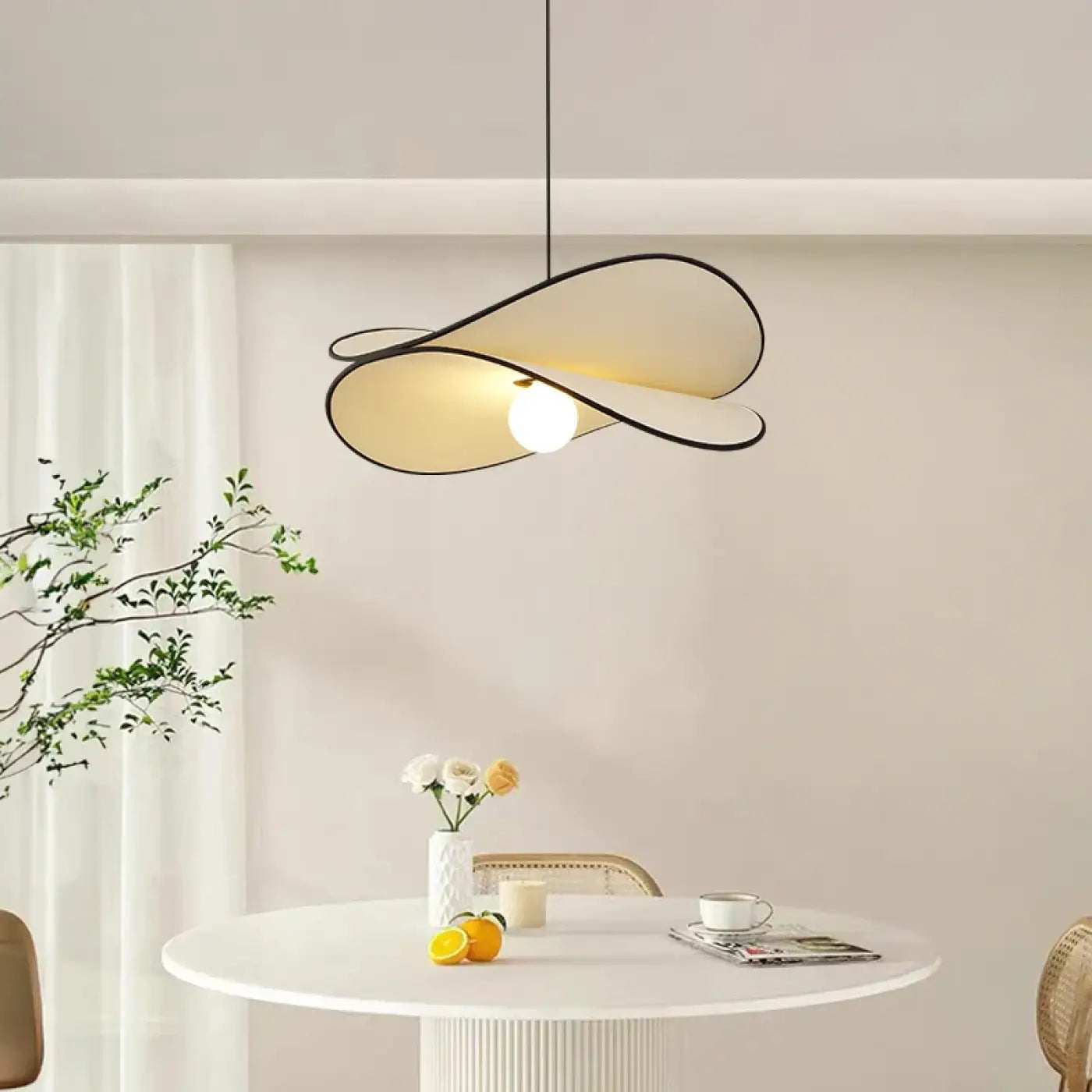 Suspension Design Organique Luminaire Moderne