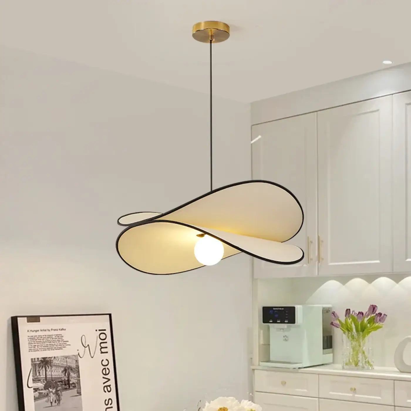Suspension Design Organique Luminaire Moderne