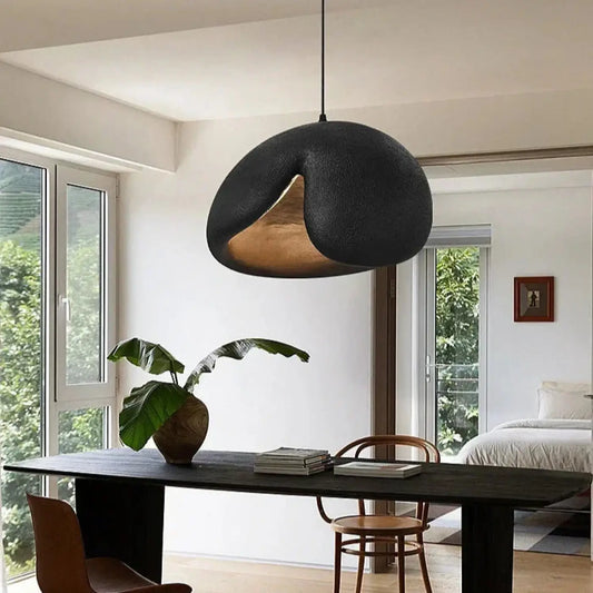 Suspension Design Dorée Asymétrique