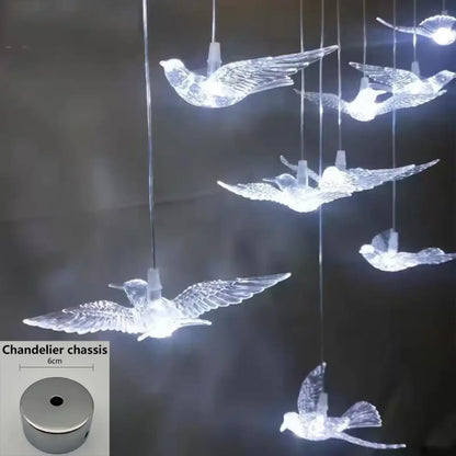 Suspension Luminaire Oiseaux Poétique et Aérienne