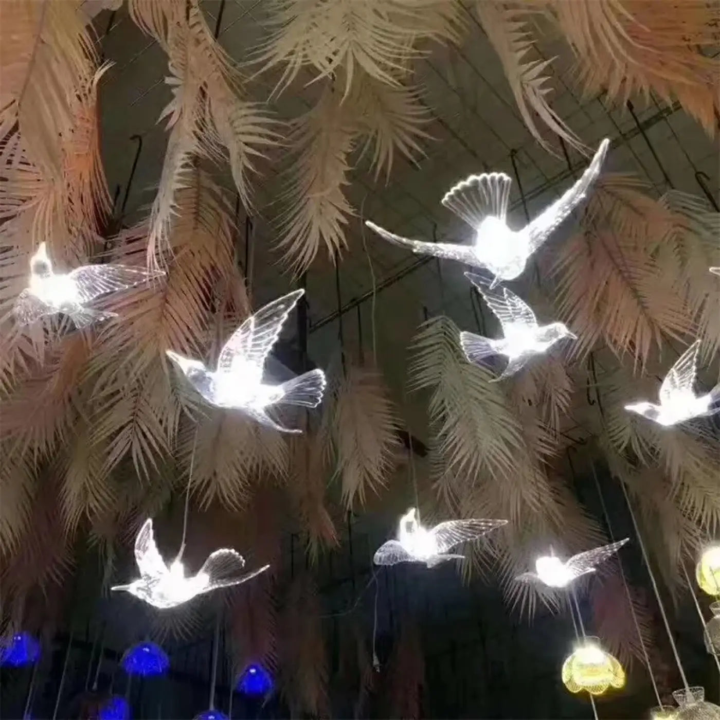 Suspension Luminaire Oiseaux Poétique et Aérienne