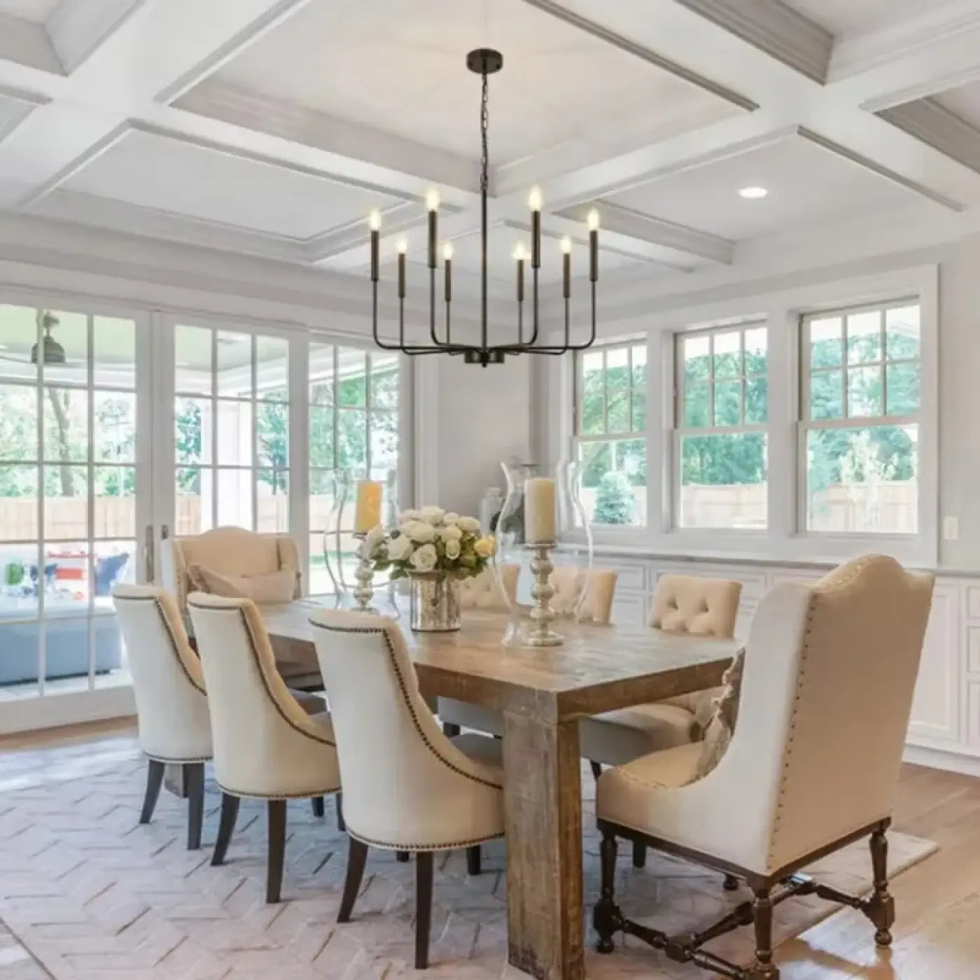 Suspension Laiton Design Chandelier Moderne