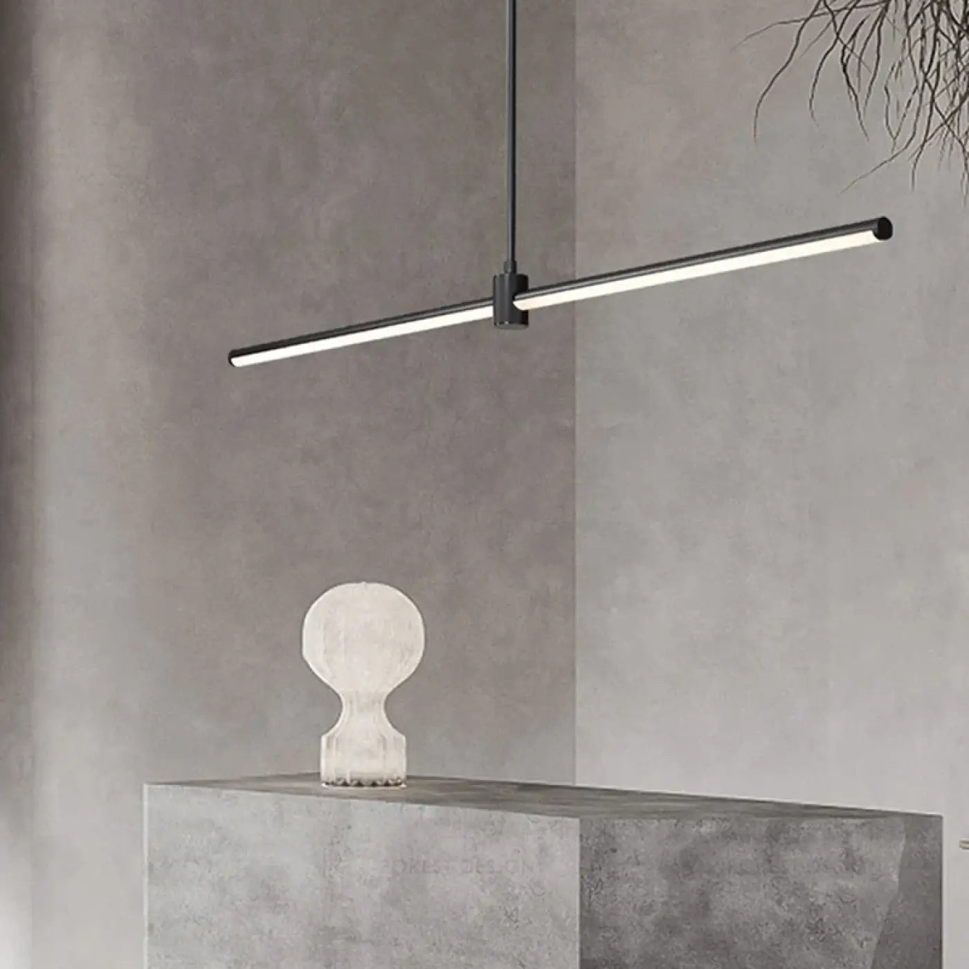 Suspension Linéaire LED Design Noir