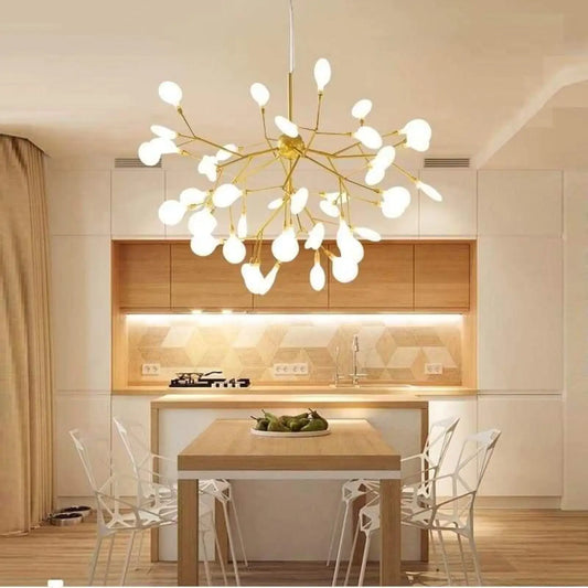Suspension Luminaire Arbre Design Naturel
