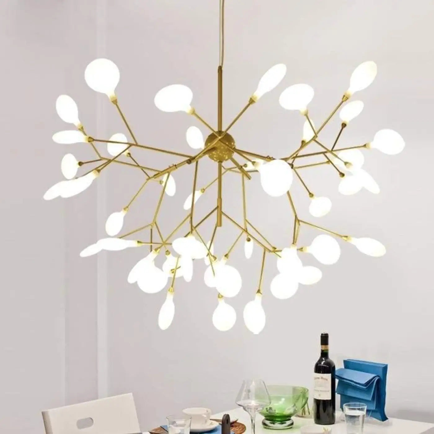 Suspension Luminaire Arbre Design Naturel