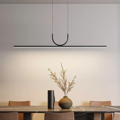 Suspension LED Design Moderne Noir